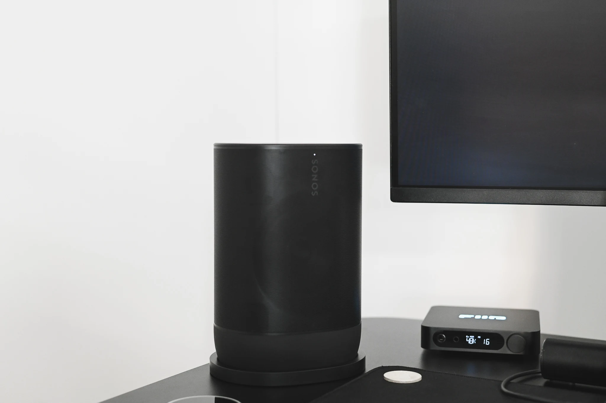 Sonos Move 2 on my desk